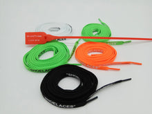 Vierodis Black White Orange Green OW 2019 Shoelace with Zip Tie Off White