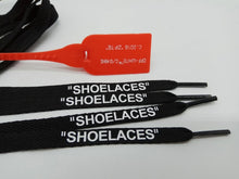 Vierodis Black White Orange Green OW 2019 Shoelace with Zip Tie Off White