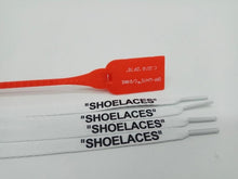 Vierodis Black White Orange Green OW 2019 Shoelace with Zip Tie Off White