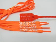 Vierodis Black White Orange Green OW 2019 Shoelace with Zip Tie Off White